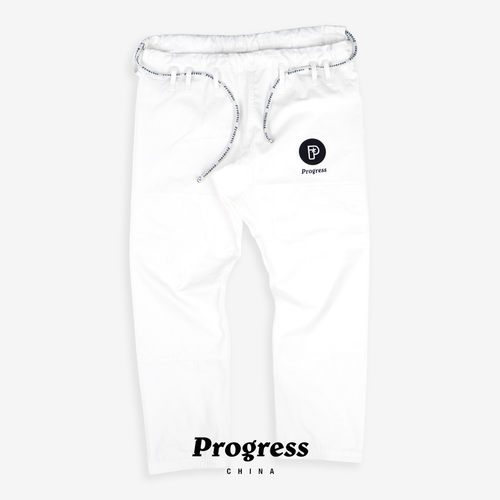 PROGRESS M6 单独防撕裂布裤子 白色 M6轻量版 BJJ男女官方直营