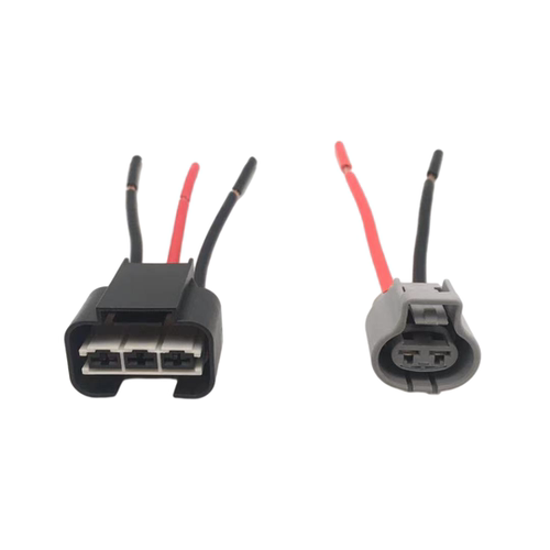 适配起亚K2福瑞迪K3K5傲跑KX3水箱散热器电子扇风扇插电阻插头