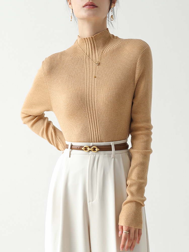 여성을위한 아이스 실크 니트 반팔 티셔츠 한국 스타일 라운드 넥 느슨한 솔리드 컬러 반팔 얇은 섹션 2024 여름 새로운 바닥 셔츠