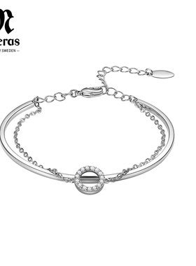 时尚层次手镯节日礼物女手镯手链