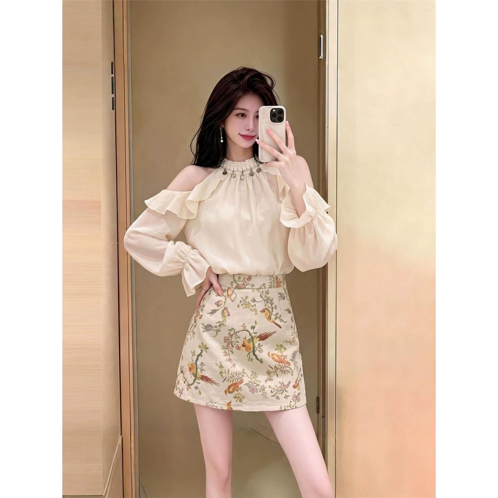 法式小香风套装女夏季显