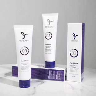 韩国YIHEXIN湿感润发卷翘精华霜保湿翘翘头定型弹力素护发乳