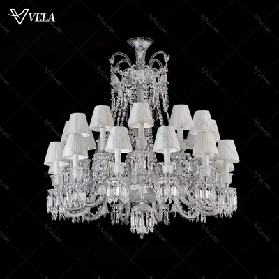 法国Baccarat水晶吊灯客厅别墅奢华卧室餐厅法式ZENITH蜡烛吊灯