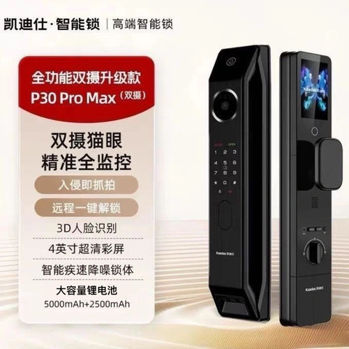 P30ProMax双摄高清智能门锁