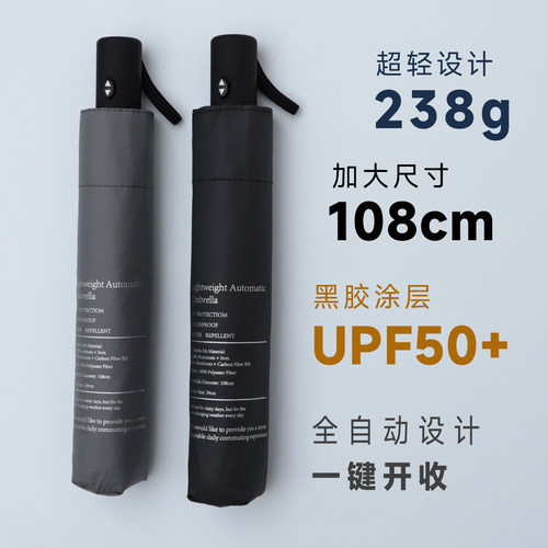 大尺寸108cm全自动晴雨伞超轻