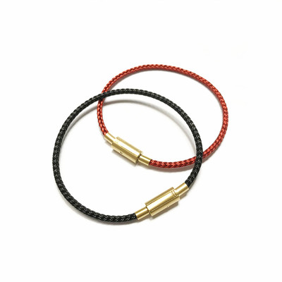 细彩色钢丝转运珠超细防水手绳