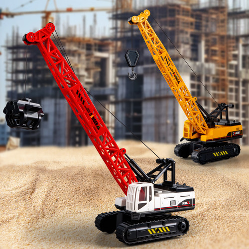 大号吊车玩具起重机吊机工程车