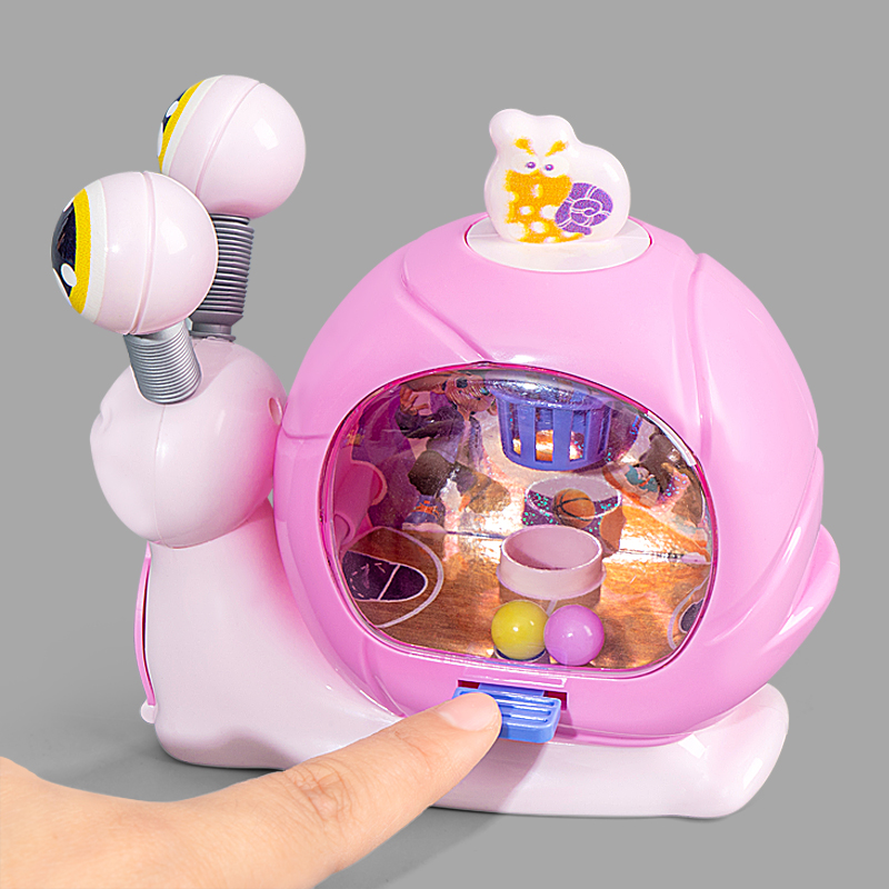 萌趣蜗牛投篮机  可伸缩触角