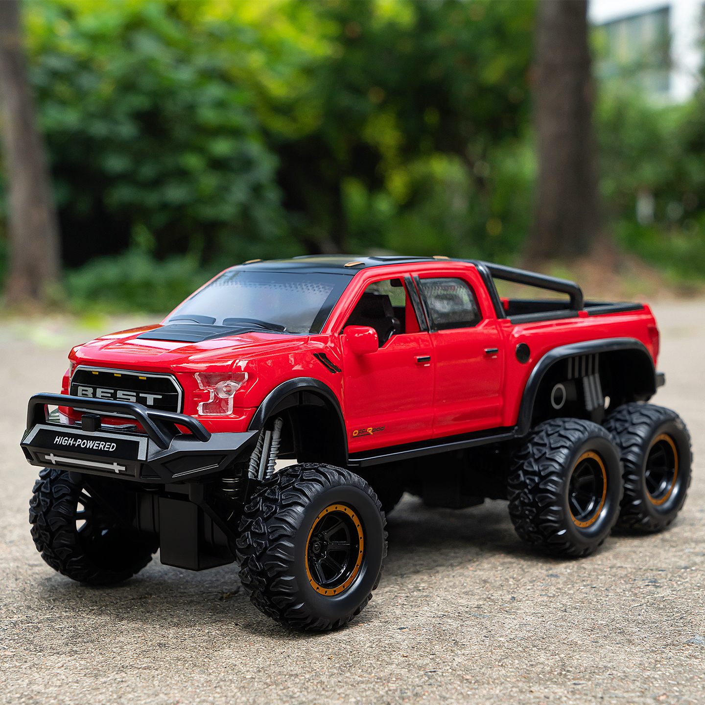 皮卡玩具车可开门越野车男孩汽车