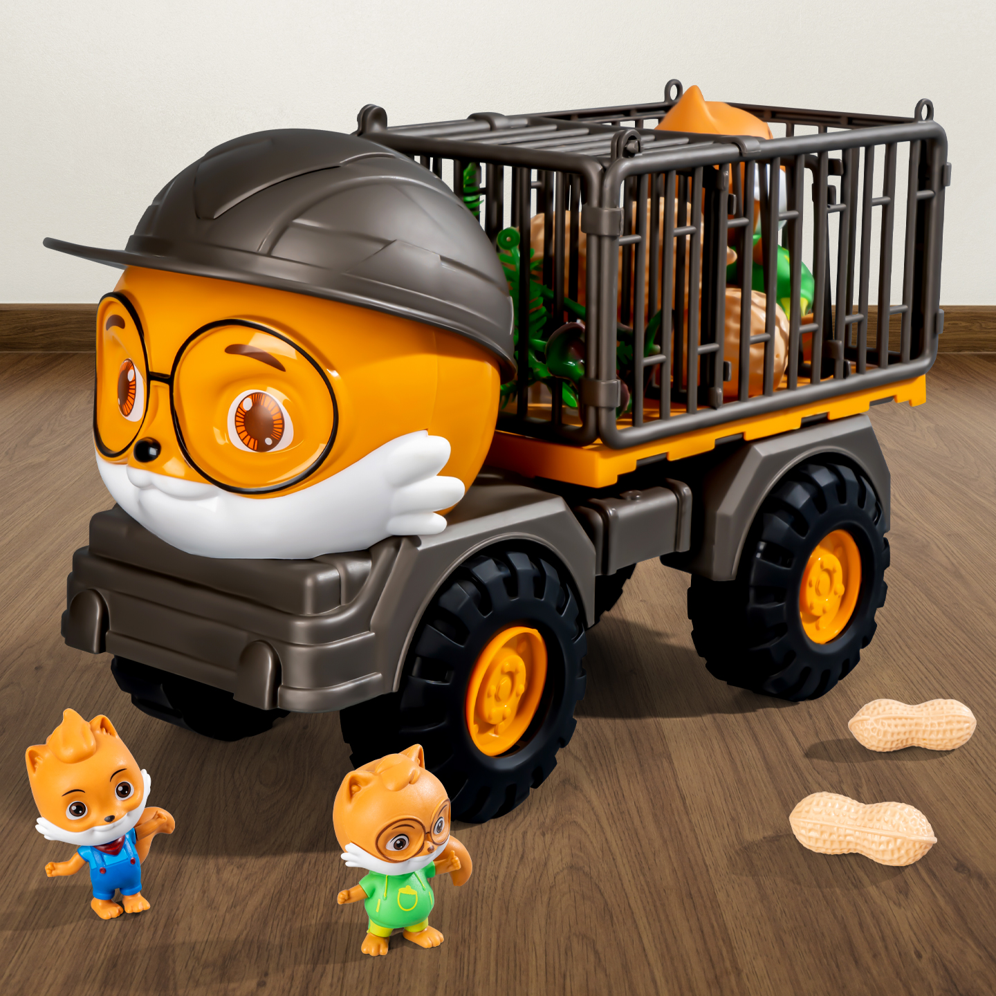 儿童挖掘机推土铲土翻斗工程车