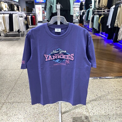 MLB明星款韩系凉感情侣T恤