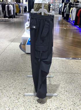 MLB女裤2025秋季新款运动裤休闲长裤裤宽松工装直筒裤3FWPV0154