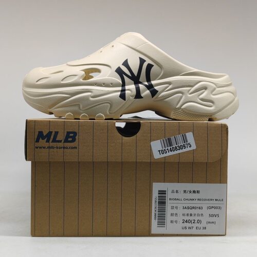 MLB正品男女夏季透气套脚凉鞋