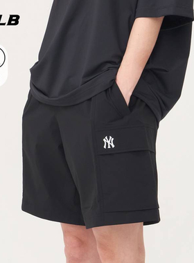 MLB男女情侣凉感舒适潮流休闲流行百搭短裤25夏季新款3ASMB0353