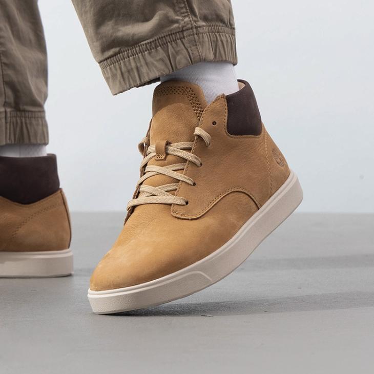 添柏岚Timberland正品男士户外休闲鞋中帮靴子A6BW6EN3