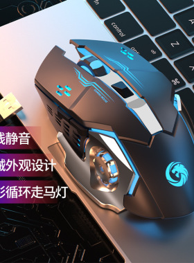 Wireless Bluetooth Mouse 2.4G Gaming Mouse充电无线鼠标静音