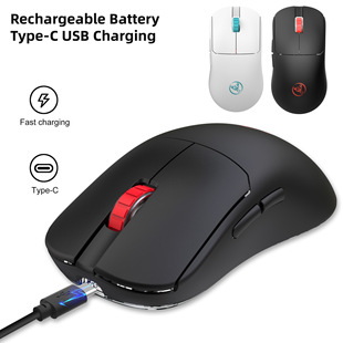usb typec charging Wireless Mouse Rechargeable Gamer battery