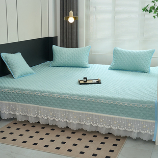 定制榻榻米床盖轻奢高级感一面床裙炕单大尺寸大床单3米超大纯棉