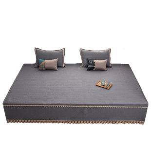 高端榻榻米床盖现代简约高级农村土炕炕单4米纯棉踏踏米3米大炕盖