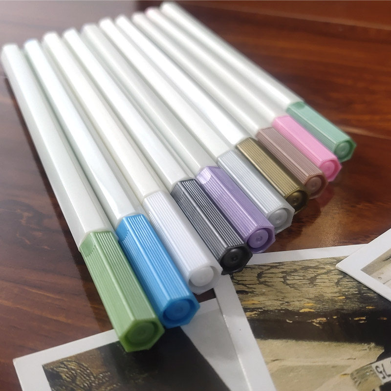 创意金属笔 DIY相册白卡粘贴相册纸水彩笔 手工绘画制笔 涂鸦笔,文具电教/文化用品/商务用品,水粉/水彩/油画专用笔,淘宝优惠券,粉丝福利购,淘宝优惠卷