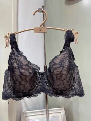 Triumph/黛安芬夏款性感舒适女士大胸显小薄杯有钢圈文胸16-8853