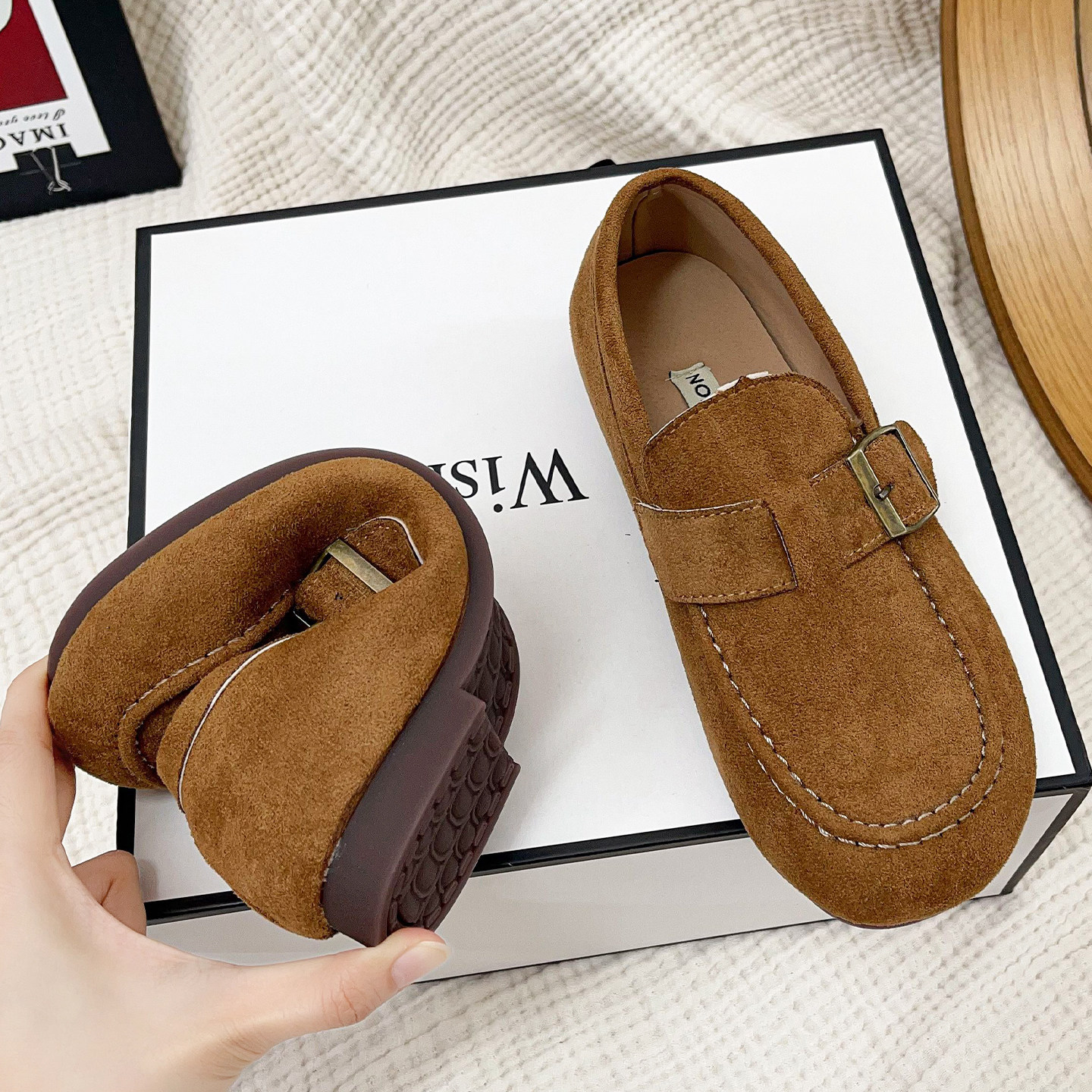 软底勃肯鞋女新款一脚蹬休闲单鞋