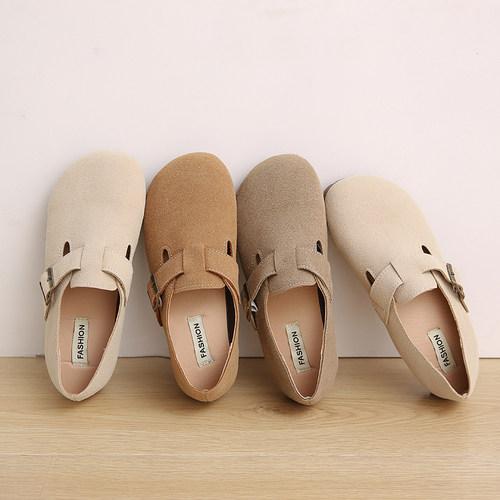 软底通勤不累脚豆豆鞋女