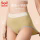 头2026新款 猫人女士内裤 抑菌裤 女款 纯棉无痕透气高腰收腹三角短裤