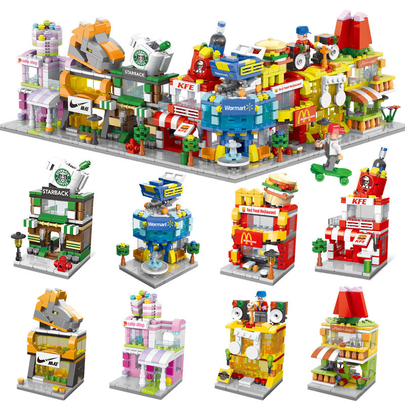 Lele Brothers LELE BROTHER8537 City Mini Streetscape Assemble Building blocks toy Direct sellingin the Toy/Childs/Puzzle/Building block/Model , Beads/Jigsaw/Pair/Disassembly/Beat Toy , Construction of/Fight inserted blocks  category - from Buy2taobao.com to provide professional Taobao agent buy service