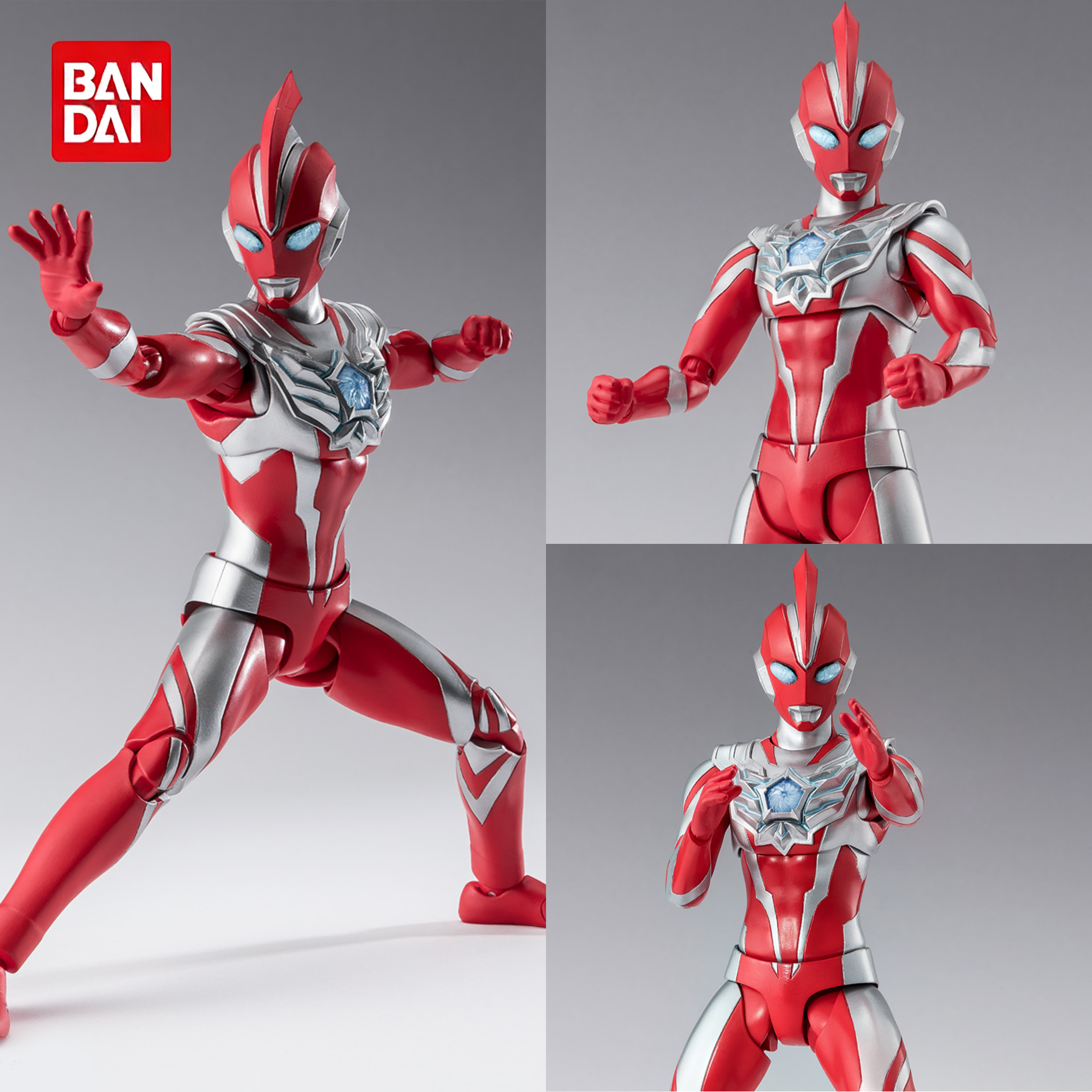 SHF万代正版亚刻奥特可动玩具曼