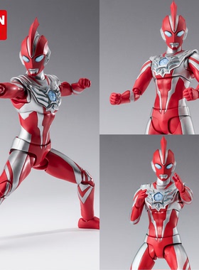 万代SHF奥特曼玩具奥美迦亚刻灼日皓月闪耀赛罗特利迪迦特曼手办