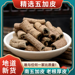 正品南五加皮中药材500g克五加皮正品新货 五加皮根 非香五加皮