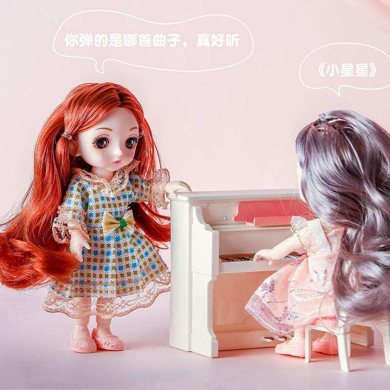 幼儿园节圣诞小礼物女送给小女孩童儿童小女生公主巴比赠娃娃套装