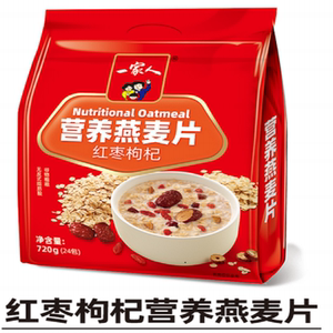 一家人红枣枸杞即食营养冲饮麦片