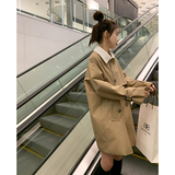 2023秋现货撞色灯芯绒领风衣MMJ2368P135控188买家秀，女装风衣，浙宝233