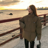 现货短款加厚贴标logo棉服MMJ3117-P155-K238，女装棉衣/棉服，浙宝233