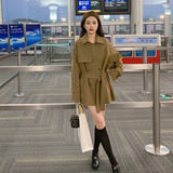 2023秋现货扣袢收腰显瘦风衣MMJ2377-P125控178买家秀，女装风衣，浙宝233