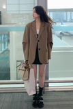 新款主推【已出货】秋装袖子开衩西装MMJ2356P120控价178，女装西装，浙宝233