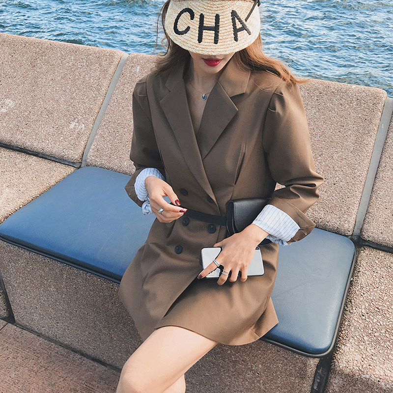 主推秋装新款小个子收腰西装连衣裙MMJ618P120控价178已出货,女装西装,浙宝233