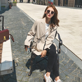 主推秋装新款韩版小众设计感西装外套MMJ1098P110控价168已出货，女装西装，浙宝233