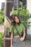 白色短袖t恤女夏2025新款爆款韩系高级感百搭修身打底衫上衣内搭，女装T恤，浙宝233