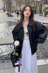 韩系白色牛仔阔腿裤女春秋百搭高腰显瘦经典爆款炸街长裤流行洋气图片