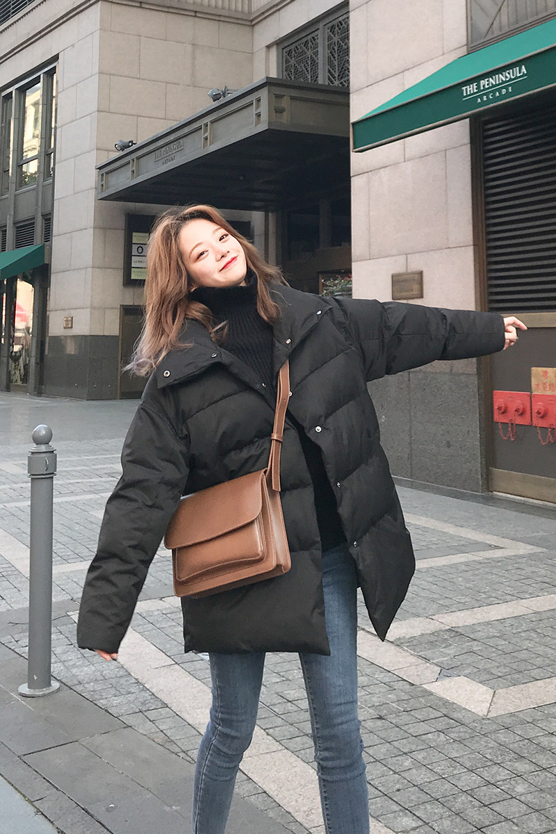 现货！中长款韩版面包服棉衣外MMJ168P145控价218,女装棉衣/棉服,浙宝233