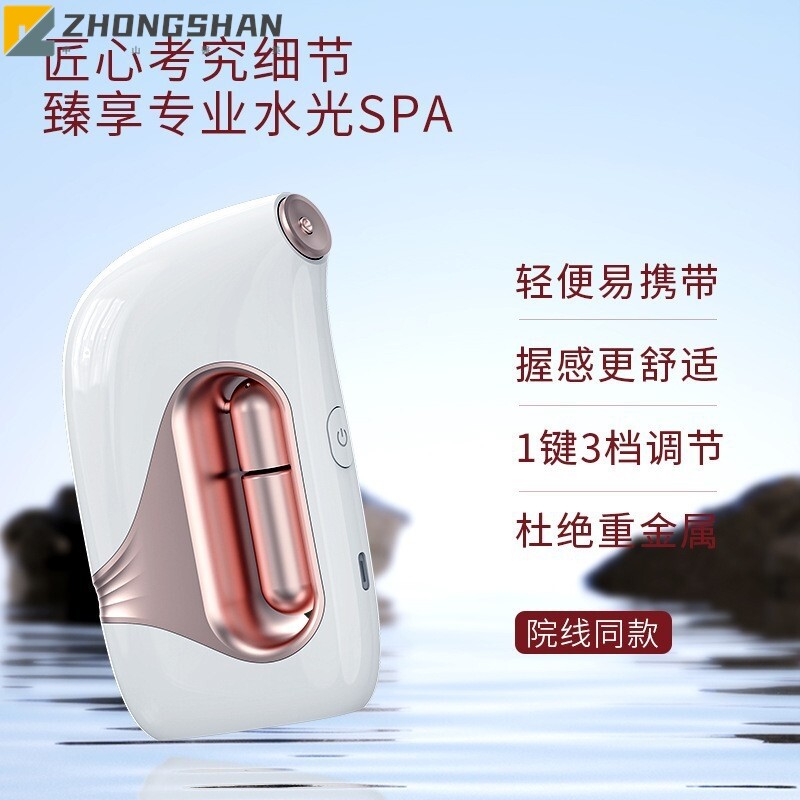 注氧仪美容仪器家用脸部补水精华导入水氧仪手持纳米喷雾美容院