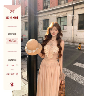 LazyDidi浪漫主义 复古美学三重蕾丝上衣连衣裙双版本精致感重工