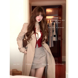 短裙黄金比例收腰包臀裙 超高腰三色日系修身 Lazy Didi比例重构