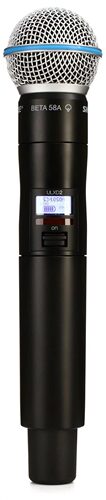 Shure/舒尔 ULXD2/B58/BETA58 无线手持话筒麦克风配ULXD4/D4D/4Q