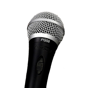 Shure/舒尔 PG58 有线话筒/麦克风演说主唱伴唱演出正品替代PGA58