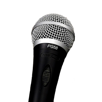 Shure/舒尔 PG58 有线话筒/麦克风演说主唱伴唱演出正品替代PGA58