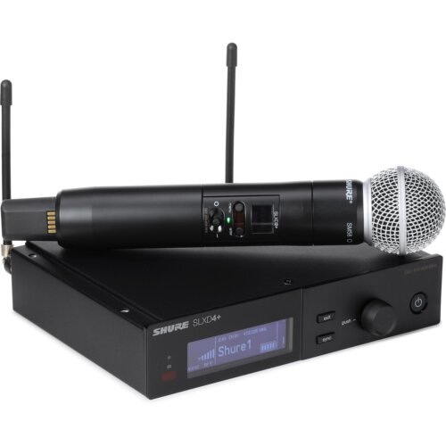 Shure/舒尔 SLXD24+/SM58 数字无线手持麦克风系统